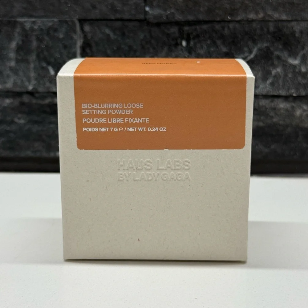 Haus Labs Bio Blurring Loose Setting Powder - Deep Honey